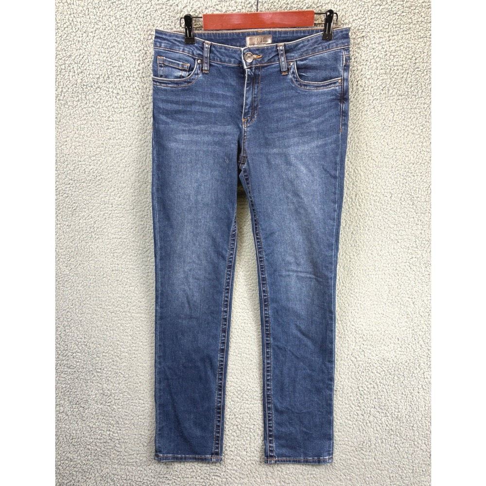 Kut From The Kloth Straight Leg Denim Jeans Womens 8 Blue Stretch Classic Casual